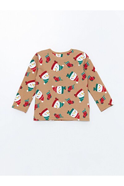 LC Waikiki Lcw Kids New Year's Themed Boys' Pajama Set