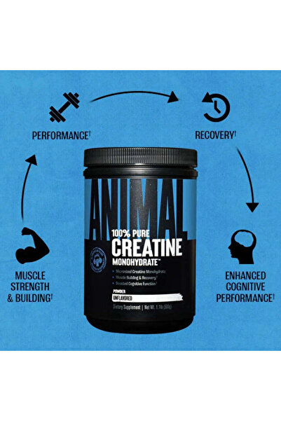 Genel Markalar Creatine Monohydrate Monohidrat 500gr - 100 SERVİS