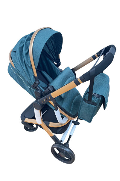 Krista 2 in 1 reversible handle reversible trolley, convertible, 518 Green