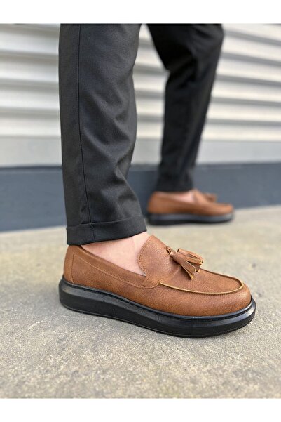 Mhoda Shoes JY154 Blaze Laceless Tasseled Skin حذاء رياضي كلاسيكي للرجال CST ...