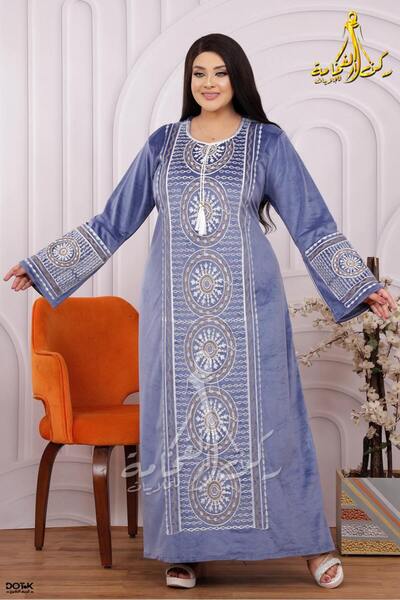 Generies High quality velvet Arabic jalabiya with a wonderful design