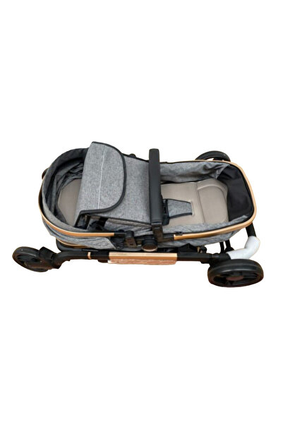 Krista 2 in 1 stroller, convertible pram-sport, 608 Gray