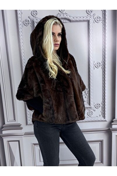 MAXORA SHOP Premium eco-fur jacket with Hooded