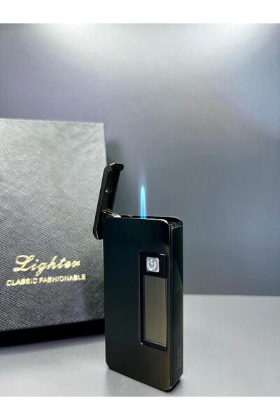 doğan hediyelik Pilli Ateşleme Rüzgara Dayanıklı Gazlı Lüks Çakmak