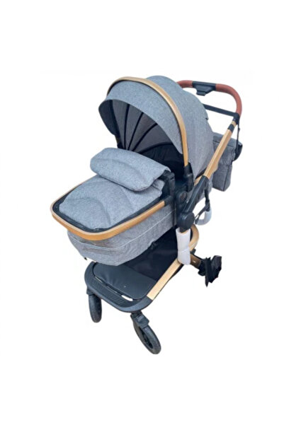 Krista 2 in 1 stroller with reversible handle, convertible, 518 Gray