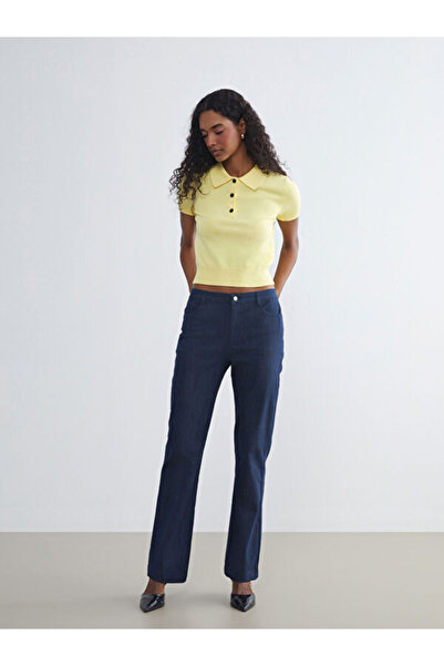 LC Waikiki Клеш дамски дънков панталон