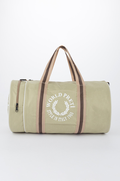 Butik Silindir Sporcu Çantası Siyah Omuz Askılı Fitness Sp