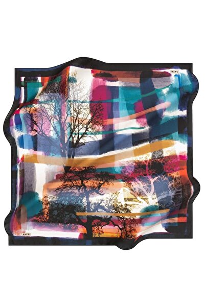 Aker وشاح حريري نوستالجي تيفيل 8188-921