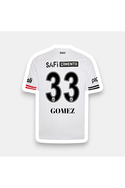 Quaxram GOMEZ 33 Bêşiktâş Bisiklet YAKA 25-26 Sezon Yetişkin Futbol Forması B...
