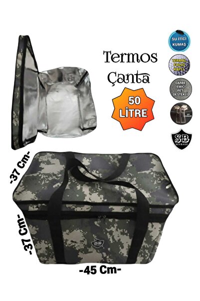 SEVBAGS TERMAL TERMOS PİKNİK KAMP SEYAHAT SICAK SOĞUK 50 LİTRE TERMOS ÇANTA