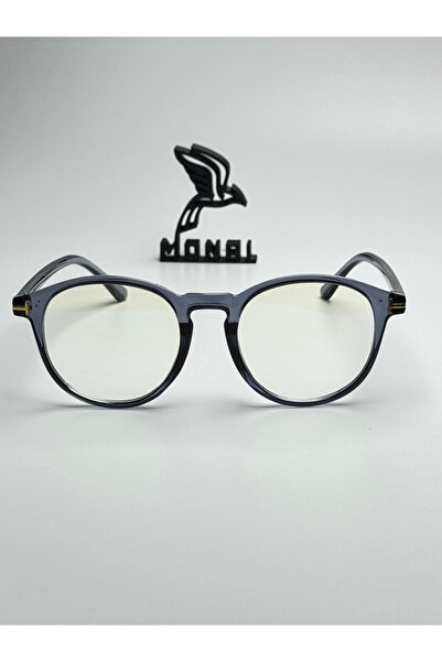 MONAL EYEWEAR Coala Round Blueblock 50 Eyewear Protects and Soothes Your Eyes Prescription Lenses Can Be Installed