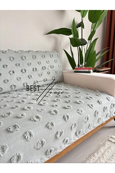 best house decor Su yeşili özel renk koltuk örtüsü 180x250
