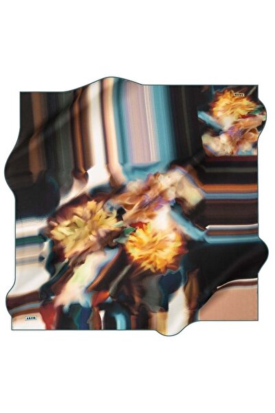 Aker وشاح حرير نوستالجي تيفيل 8120-921