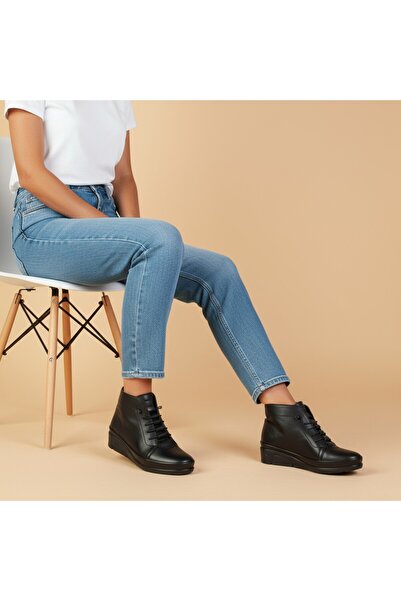 RAVZADERİ Kaymaz Taban Kürklü Ortopedik Anne Botu