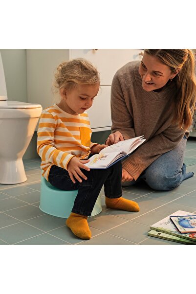 Generic Children's potty, turquoise