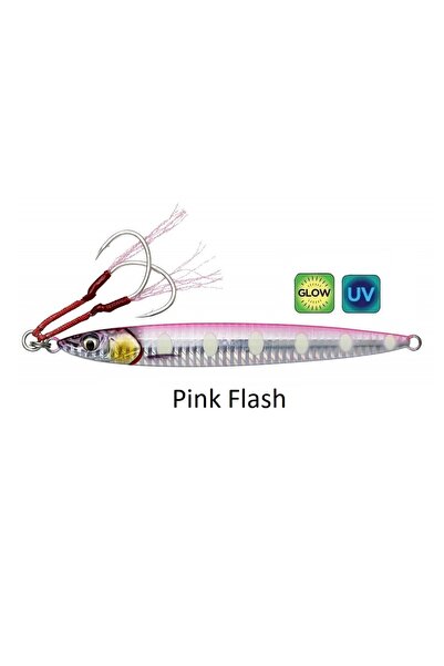 Savage Gear 3D Slim Jig Minnow 12.5cm 60gr Jig Yem (İkili Assist İğneli) Pink...
