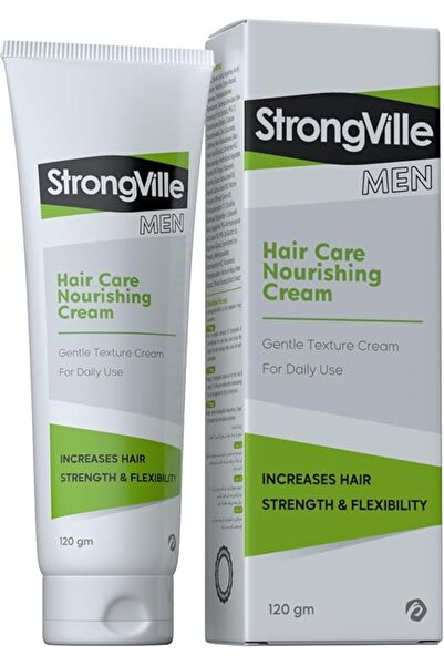 genernic كريم مغذي للعناية بالشعر للرجال من سترونج فيل، 120 جرام