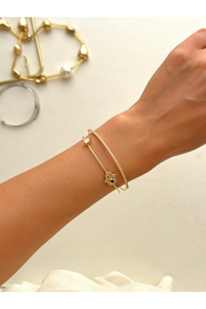 YOUES JEWELRY مشبك قابل للتعديل بتصميم أميرة الفولاذ بأسلوب بسيط