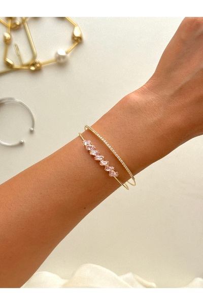 YOUES JEWELRY ÇELİK PRENSES MODEL MİNİMALİST AYARLANABİLİR KELEPÇE