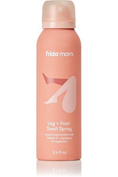 Frida Mom Leg + Foot Spray for Swelling and Achy Muscle Relief During Pregnancy - 3.4 oz