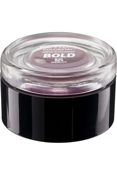 Revlon ColorStay Cream Eyeshadow - Long-Lasting Matte or Shimmer, Blending Brush, Merlot (825)