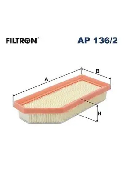 Filtron Ap1362 Air Filter 1654600Q4F 1654600Q4M 165468957R
