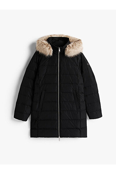 Tommy Hilfiger Faux Fur Hooded down Puffer Coat