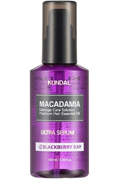 Kundal زيت الشعر للشعر الجاف، 100 مل، للتحكم في التلف، برائحة التوت الأسود