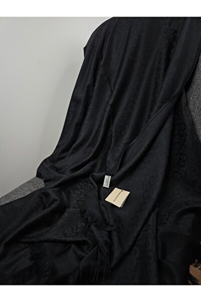 Shiva Scarfs Șal din mătase de cașmir cu model B premium, cu două fețe, eșarf...