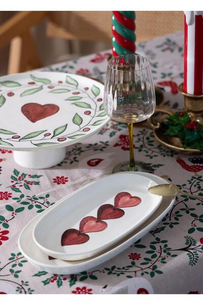 The Mia Luv Oval Serving Set 2 Pieces 26 cm