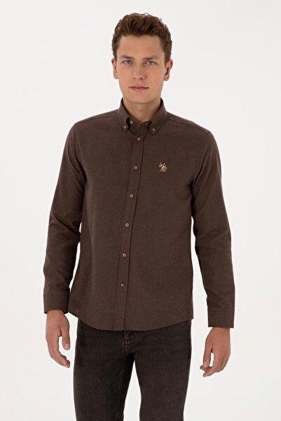 U.S. Polo Assn. Erkek Uzun Kollu Basic Gömlek TEKSPOR222560.3