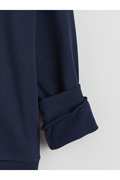 LC Waikiki Embroidered Women's Thick Sweatshirt Tunic