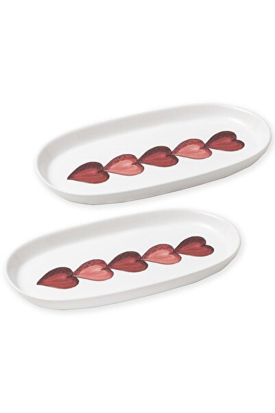 The Mia Luv Oval Serving Set 2 Pieces 29 cm