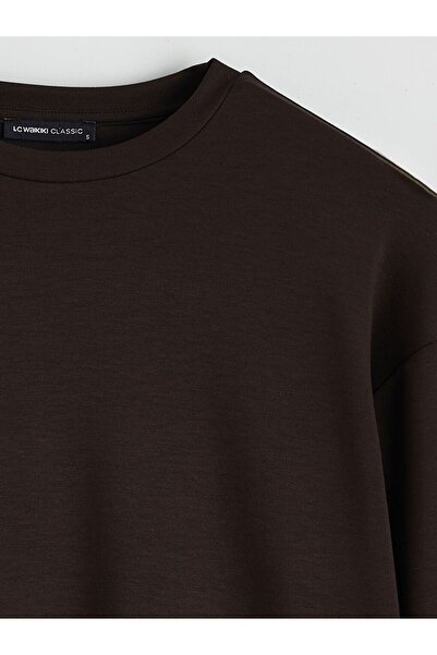 LC Waikiki Lcwaikiki Basic Crew Neck Oversize Women's Sweatshirt Tunic