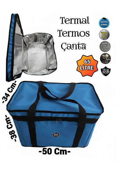 SEVBAGS Büyük Termos Termal Termo Çanta 65 Litre 8 Kişiilik Aileler Için Uygu...