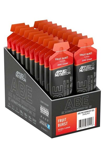 applied nutrition ABE Ultimate Pre Workout Gel, Fruit Burst, Box of 20 Pieces