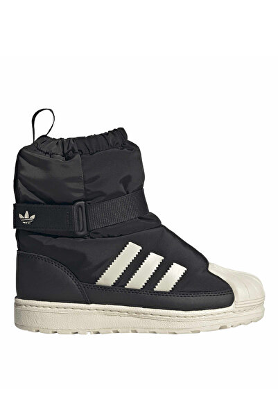 adidas Μαύρες μπότες για αγόρια JQ7949 SUPERSTAR 360 WTR BOOT C