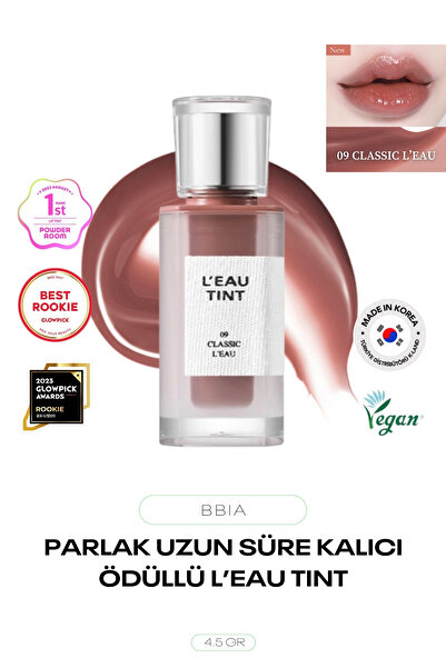 BBIA Özel Tasarım Ödüllü Kalıcı Tint Ruj L’eau Tint