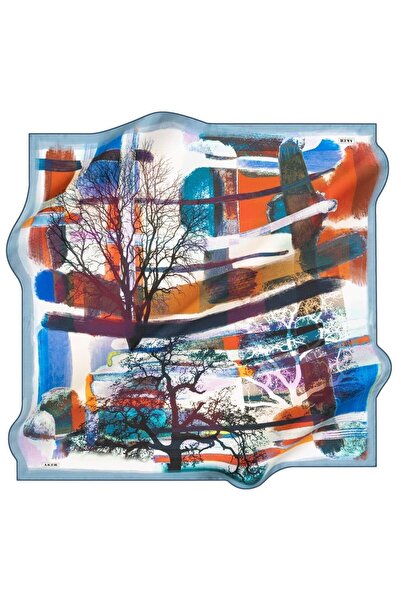 Aker NOSTALJİ TİVİL İPEK EŞARP 8188-922