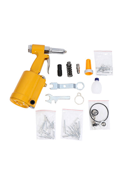 Lawazim Air Hydraulic Riveter - Heavy Duty Pneumatic Rivet Gun for Automotive and Workshop