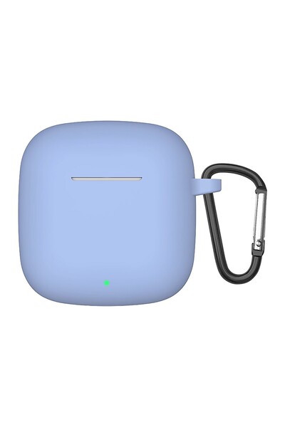 Dmay Huawei Freeclip 2 Kulaklık Uyumlu Mat Silikon Kılıf + Kanca