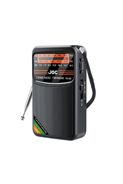 JOC Radio portabil cu 3 lungimi de unda AM/FM/SW, TG 66