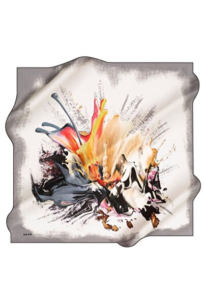 Aker وشاح حرير نوستالجي سيرا 8384-371