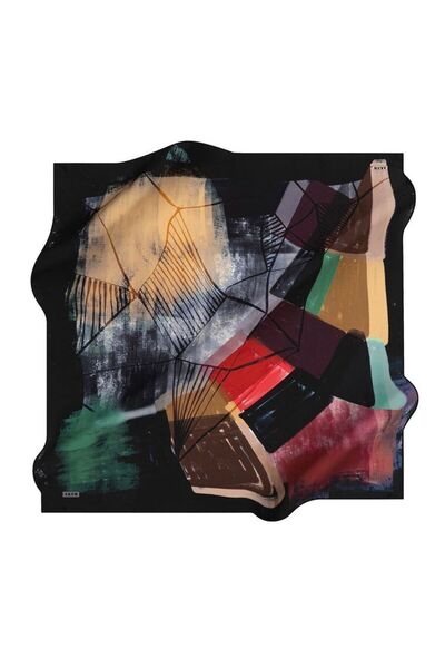 Aker وشاح حرير نوستالجي سورة 8357-312