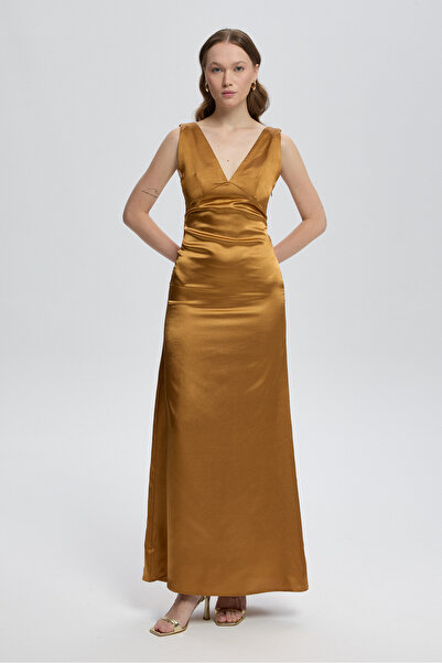 LADYA COLLECTION Ελάρα Σατέν Φόρεμα