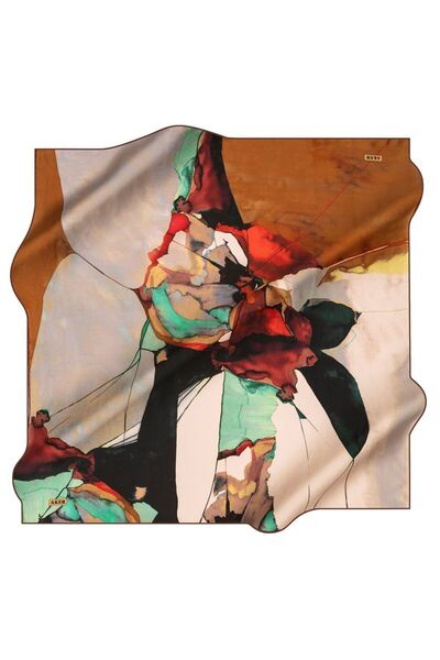 Aker NOSTALJİ SURA İPEK EŞARP 8127-341