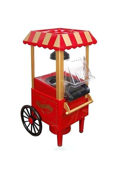 Türkiye Popcorn Maker B07MX8DWG2 Red/Gold/Black