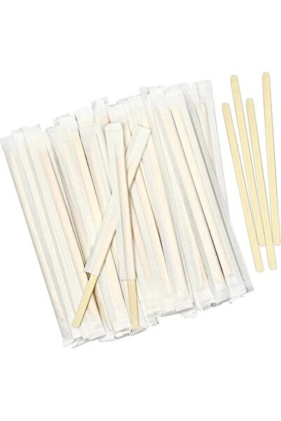 OEM Pahare de cafea din lemn ambalate individual, set 250 buc.