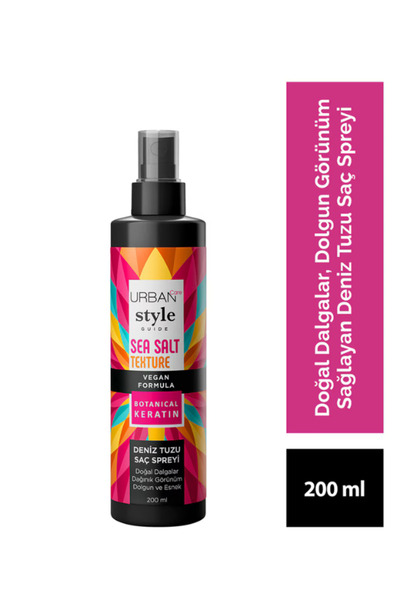 Urban Care Deniz Tuzu Etkili Doğal Dalga Sağlayan Saç Spreyi 200 ml – Hacim v...