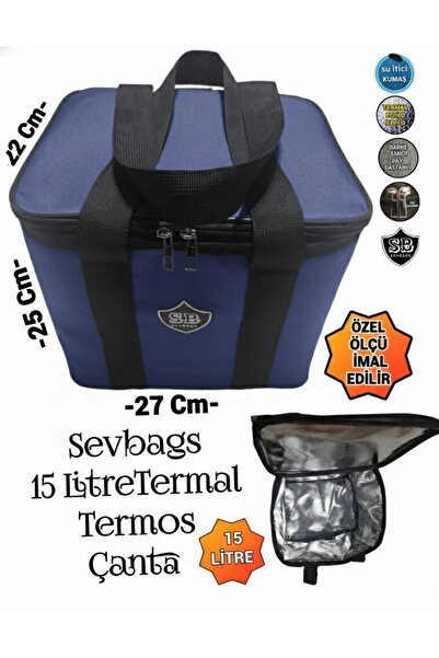 SEVBAGS Termos Termal Termo Çanta 15 Litre